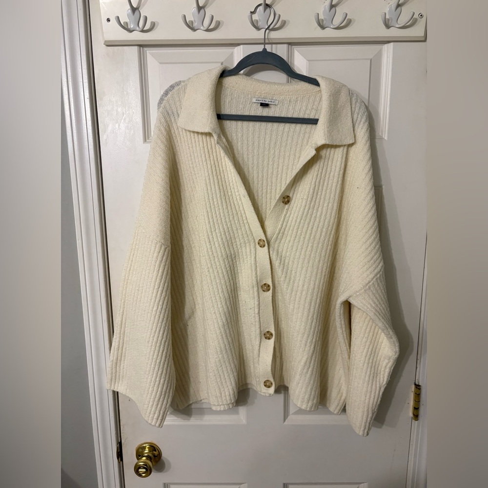 Soft button down cardigan